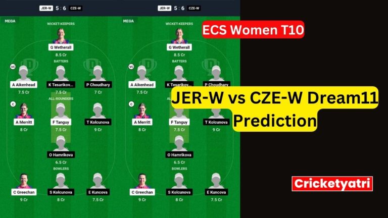 JER-W vs CZE-W Dream11