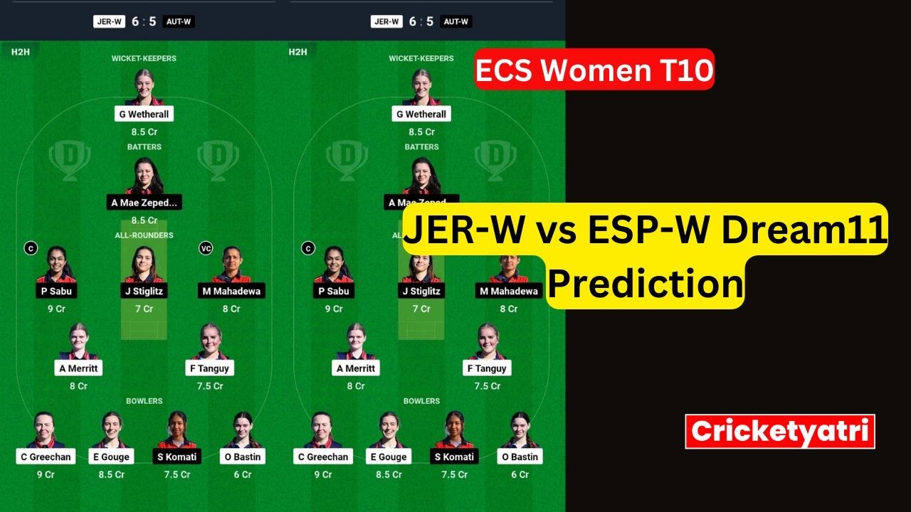 JER-W vs ESP-W Dream11