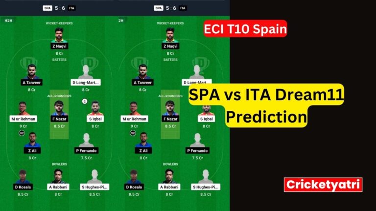 SPA vs ITA Dream11