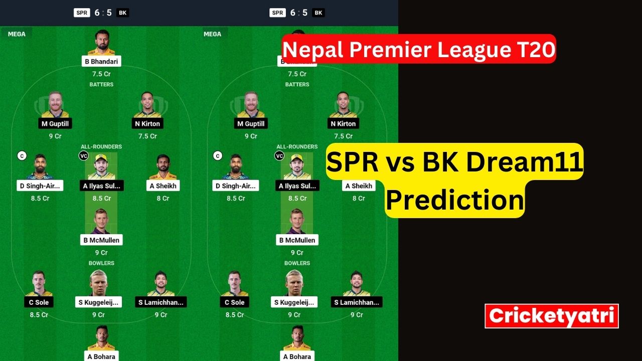 SPR vs BK Dream11