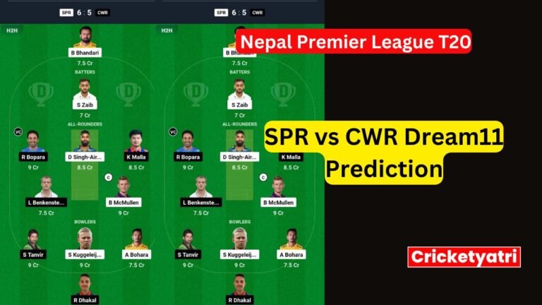 SPR vs CWR Dream11