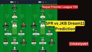 SPR vs JKB Dream11