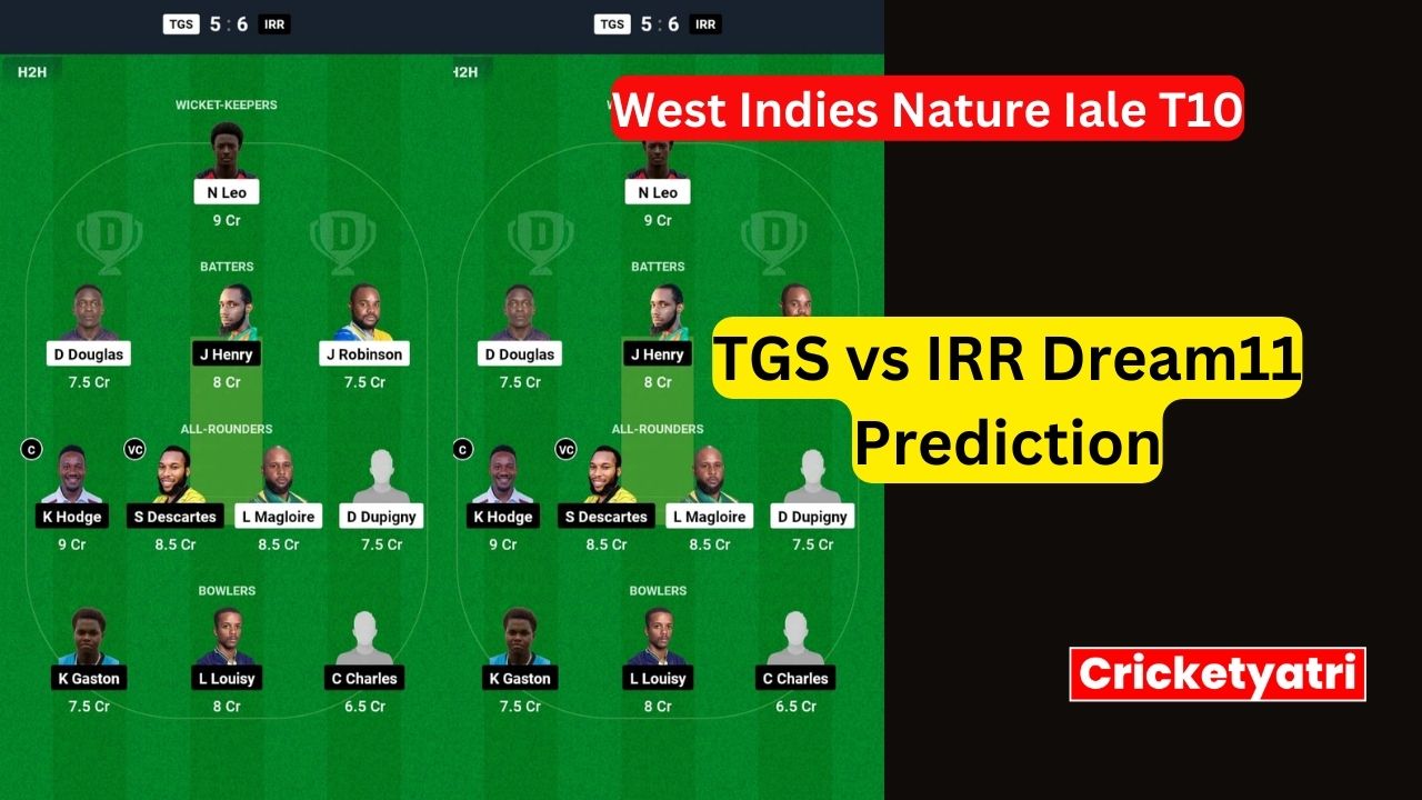 TGS vs IRR Dream11