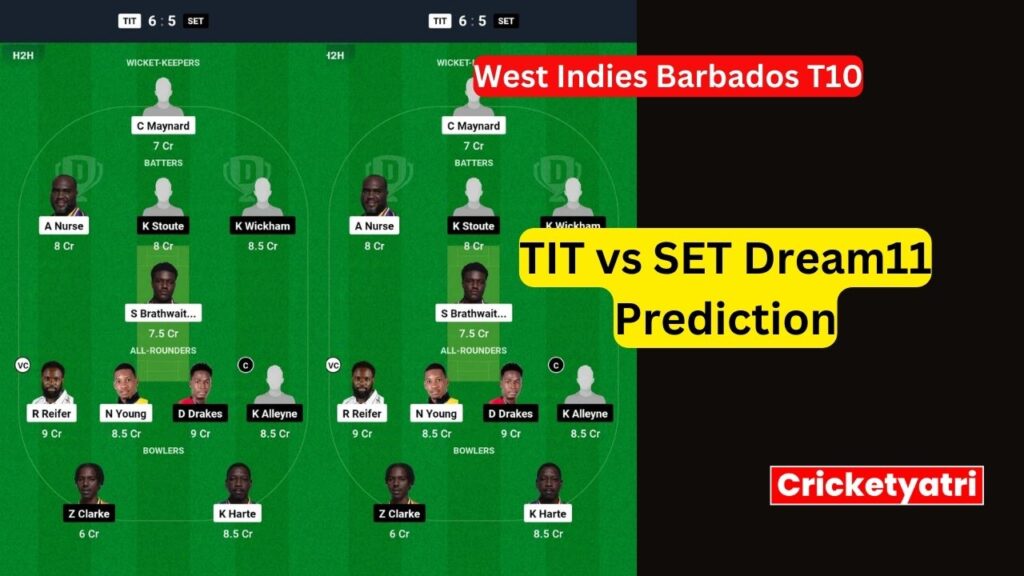 TIT vs SET Dream11