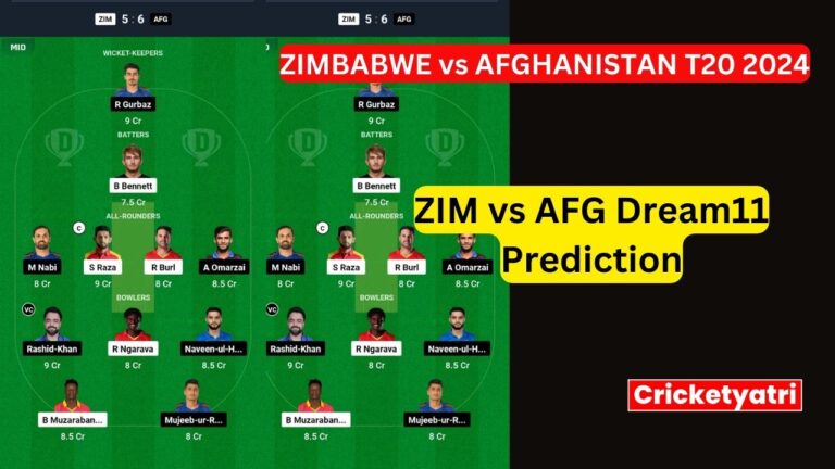 ZIM vs AFG Dream11