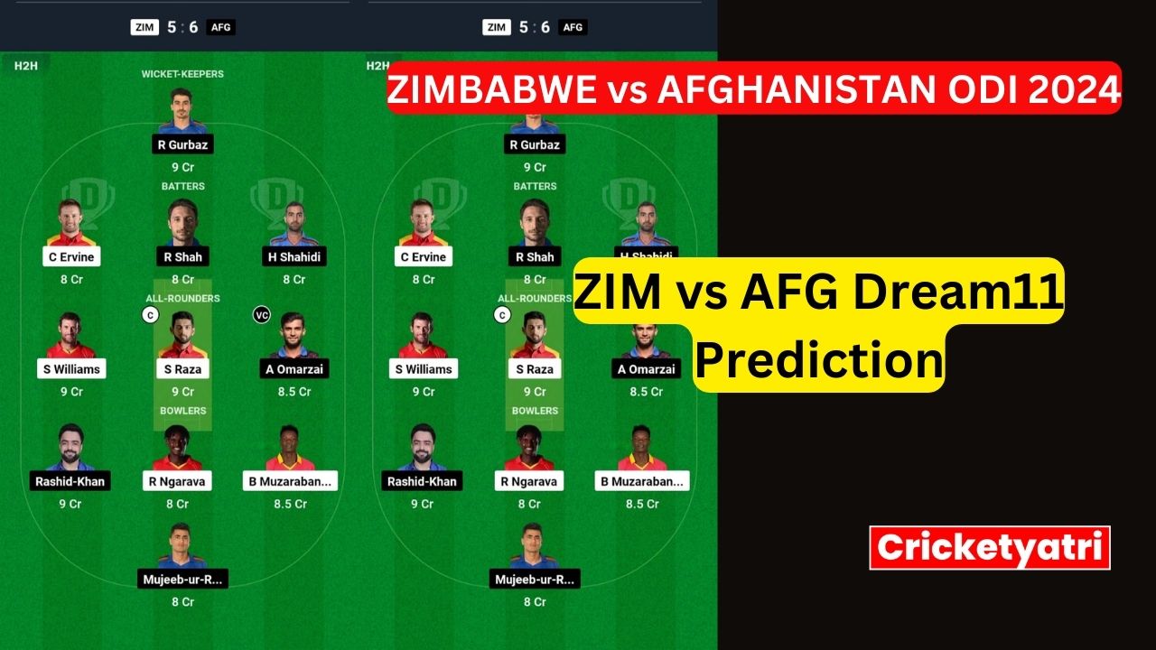 ZIM vs AFG Dream11