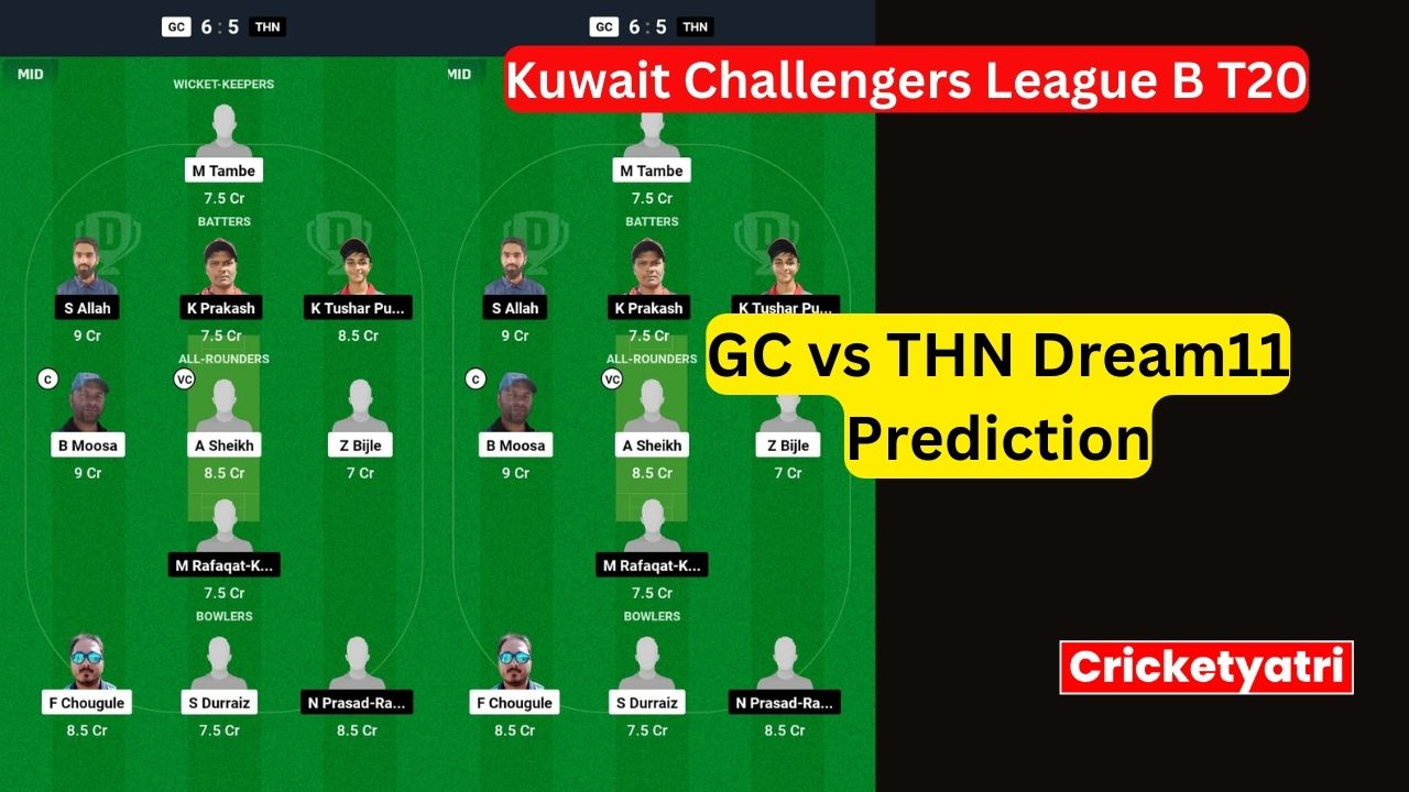GC vs THN Dream11
