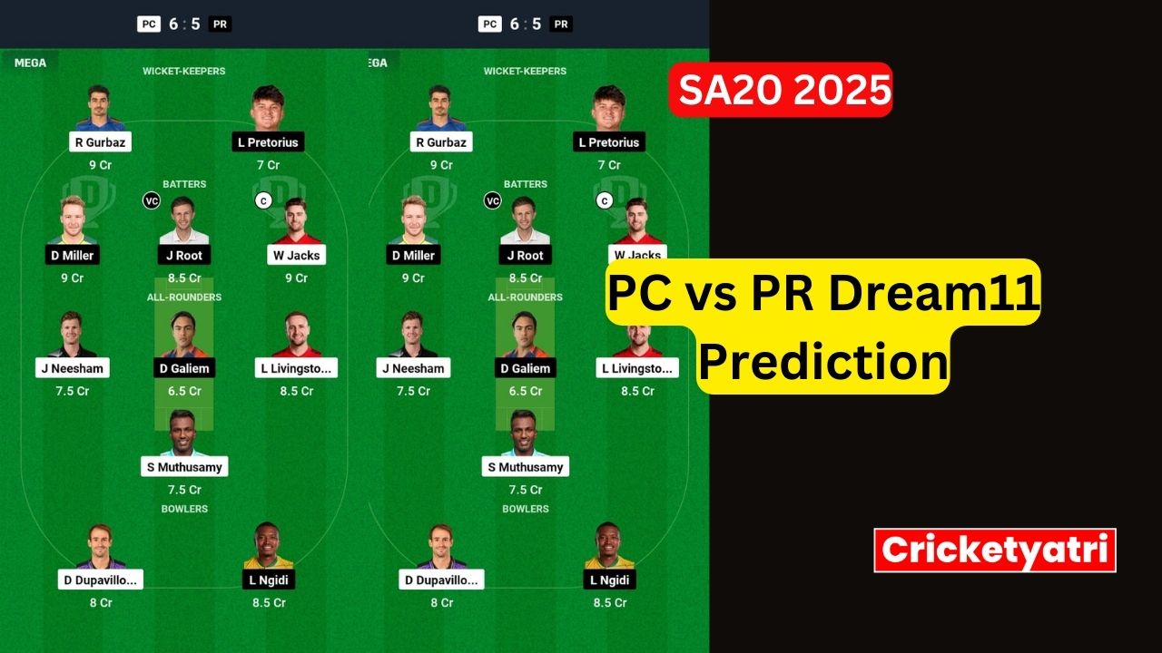 PC vs PR Dream11