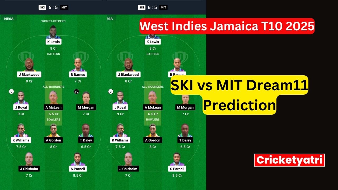 SKI vs MIT Dream11