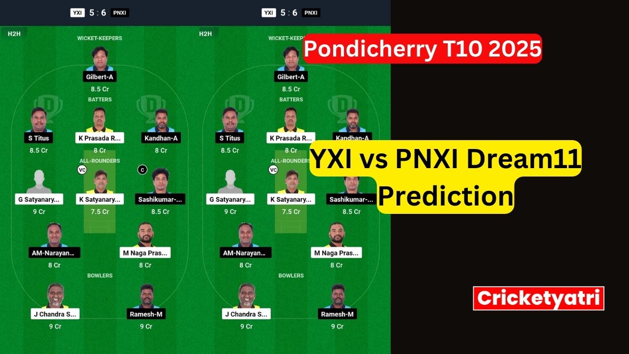 YXI vs PNXI Dream11