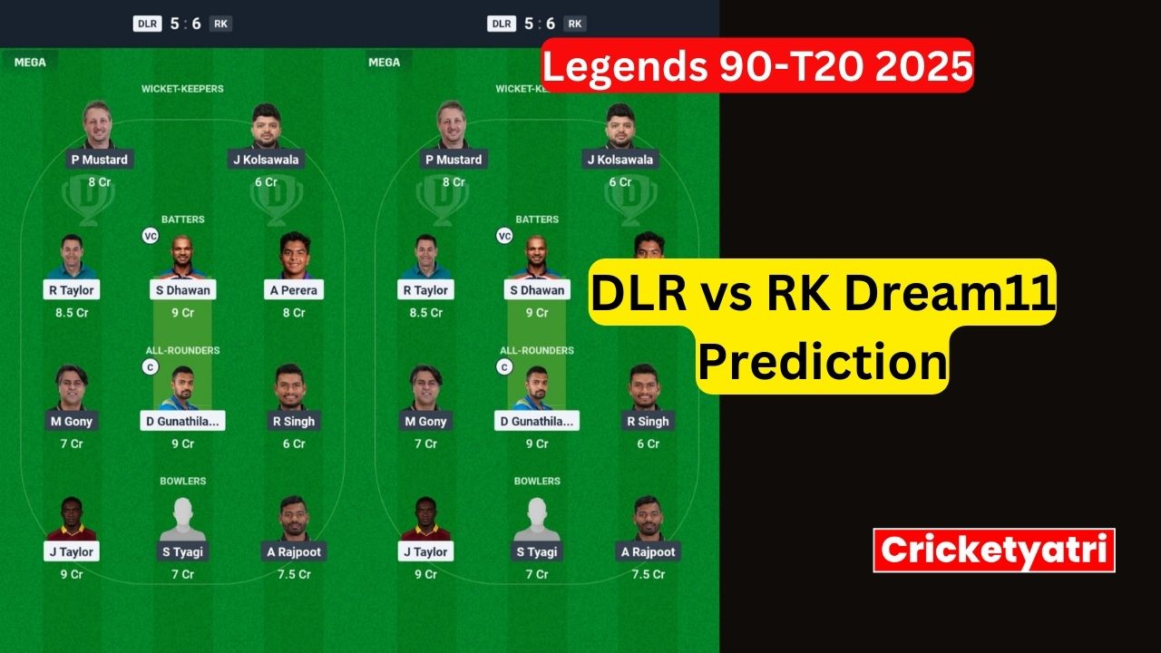 DLR vs RK Dream11
