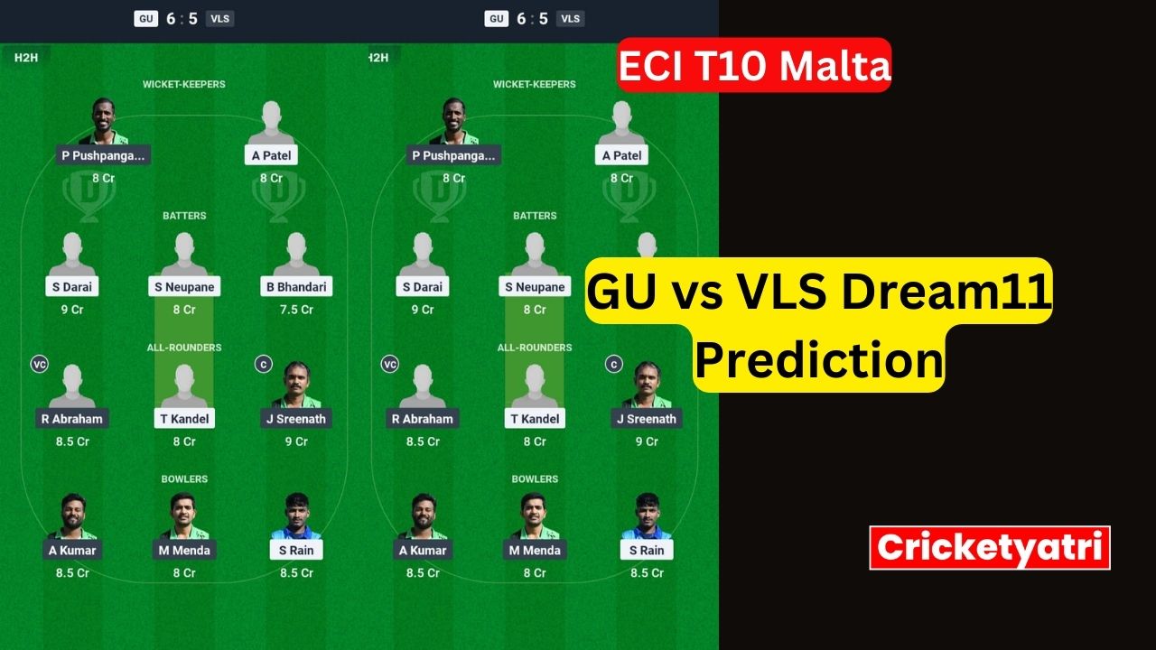 GU vs VLS Dream11