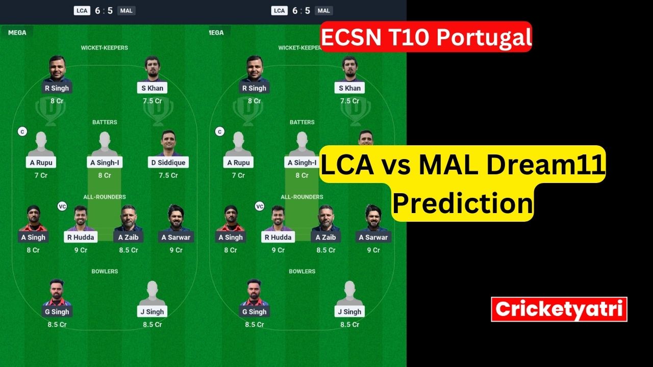 LCA vs MAL Dream11