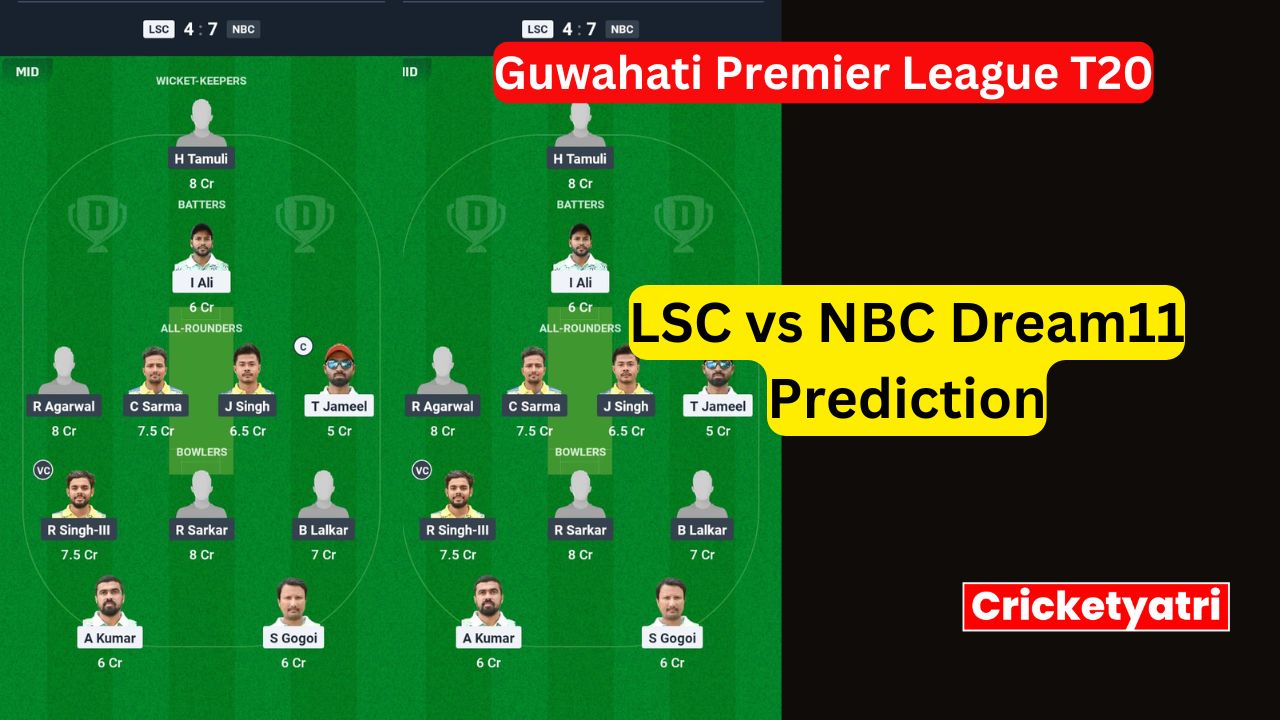 LSC vs NBC Dream11