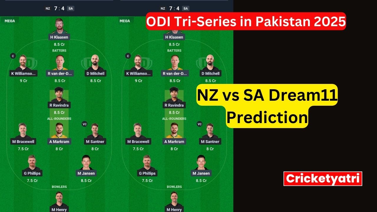 NZ vs SA Dream11