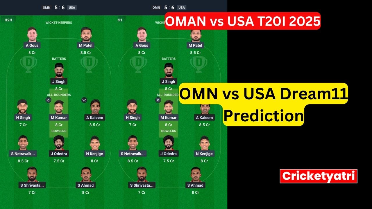 OMN vs USA Dream11