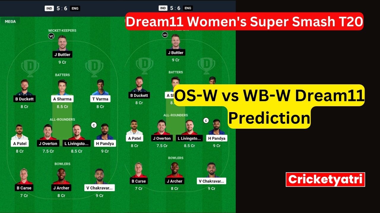 OS-W vs WB-W Dream11