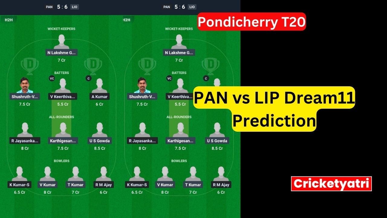 PAN vs LIP Dream11