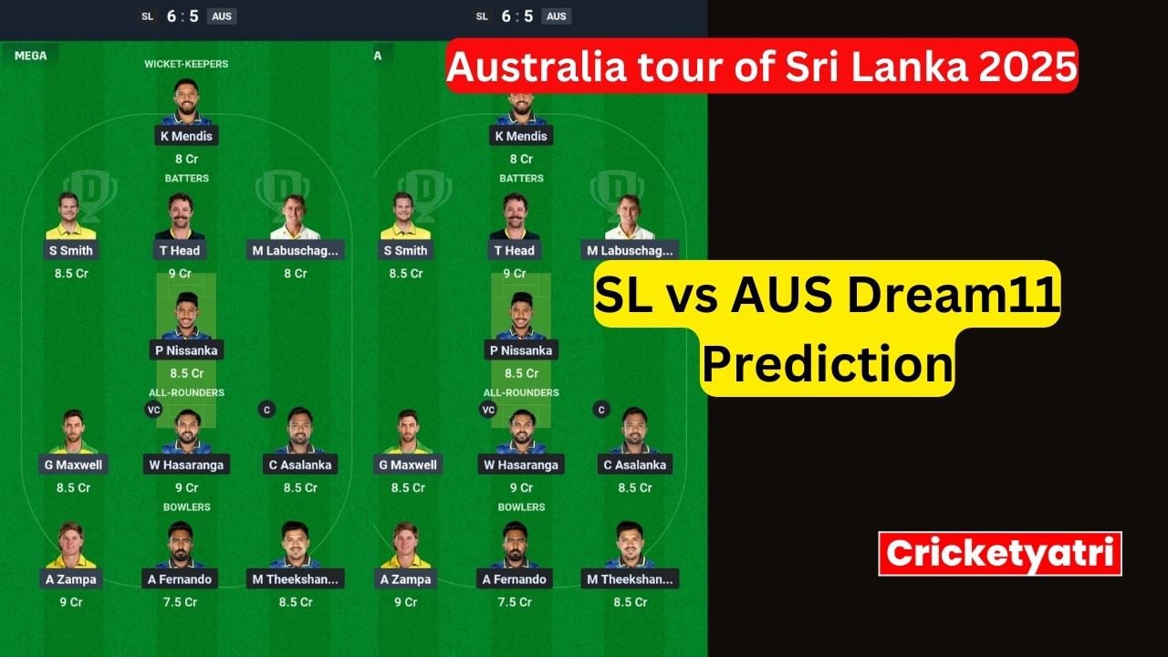 SL vs AUS Dream11