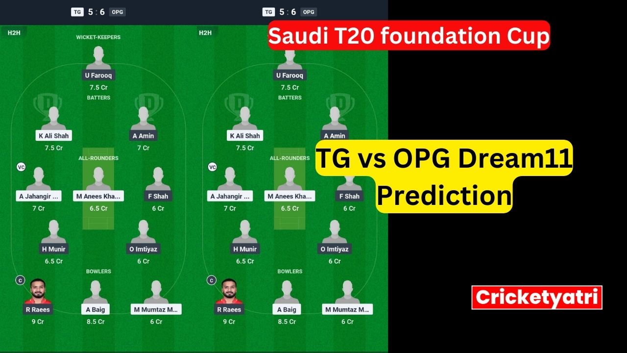 TG vs OPG Dream11