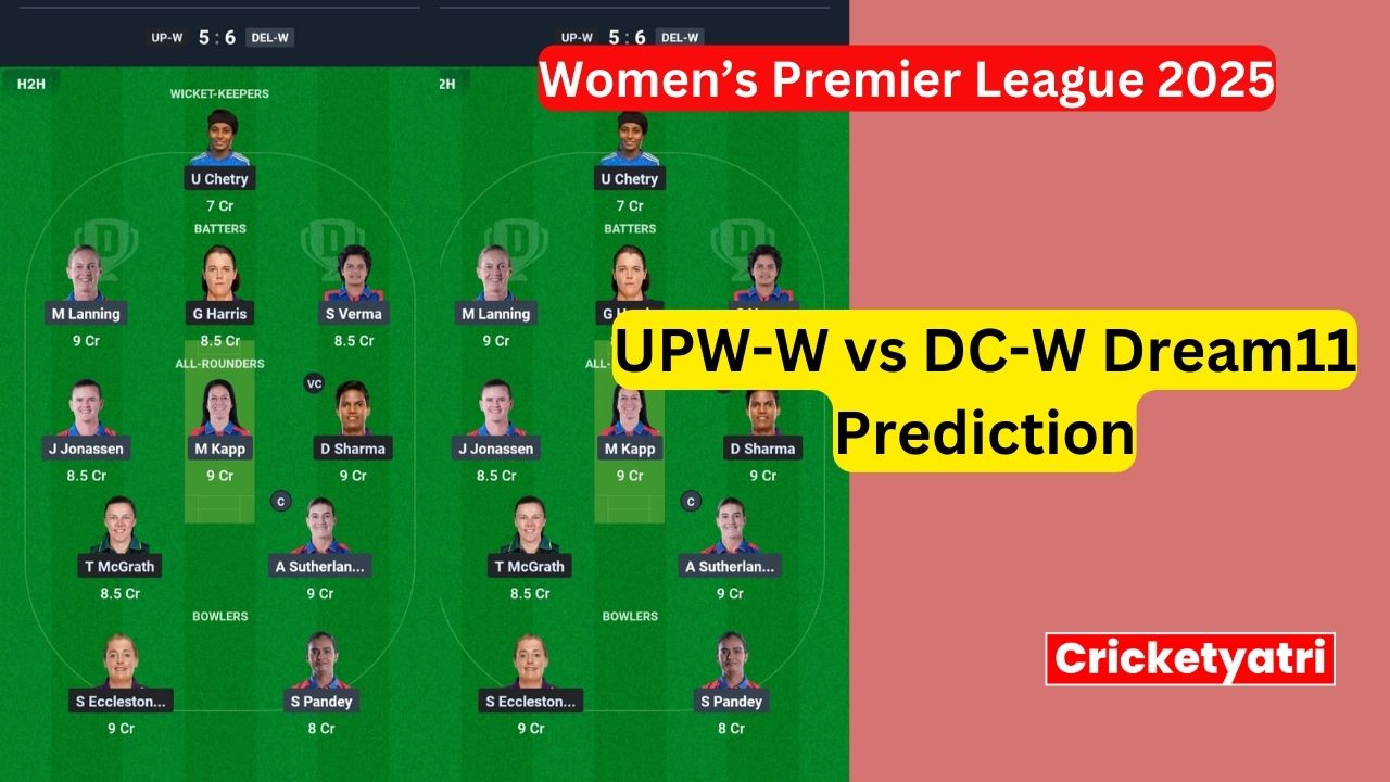 UPW-W vs DC-W Dream11