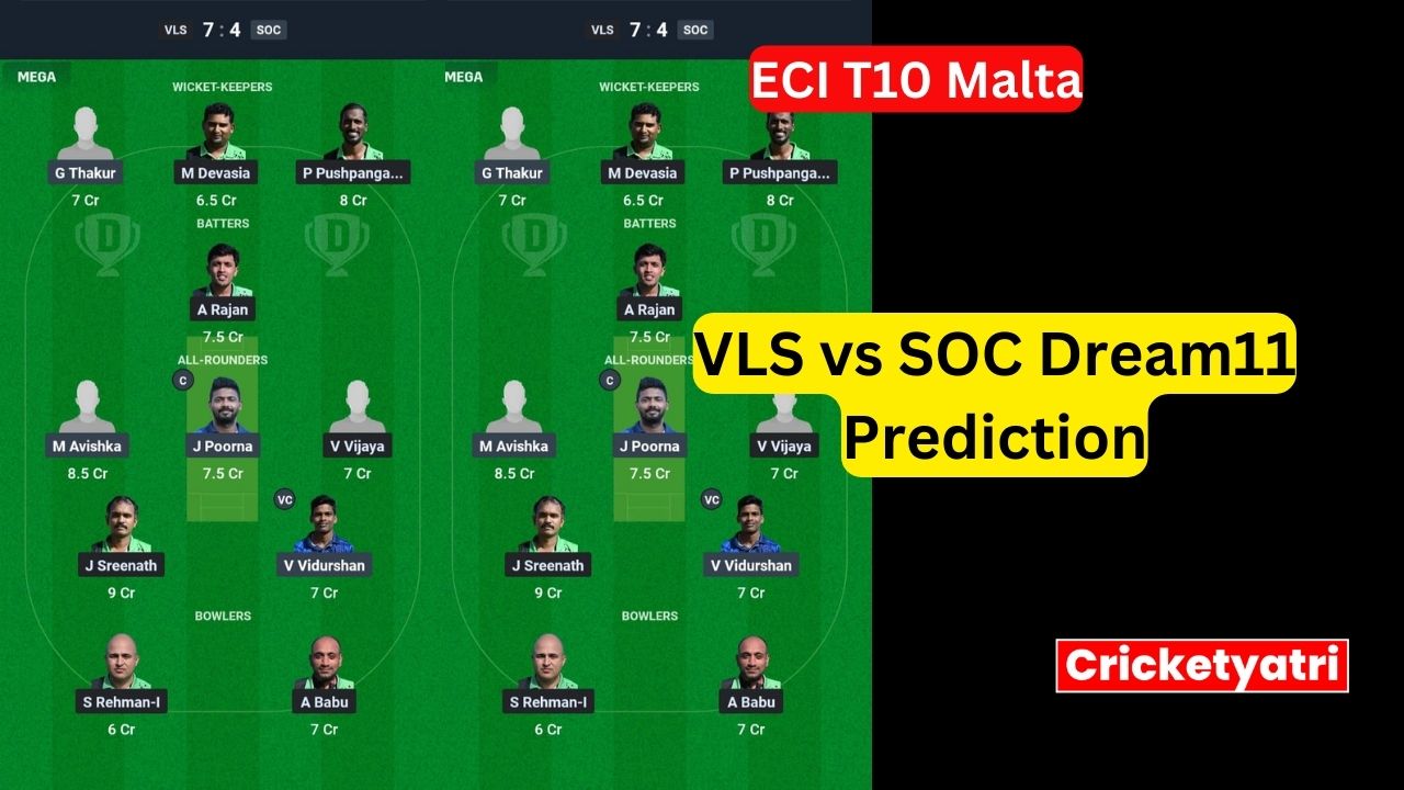 VLS vs SOC Dream11