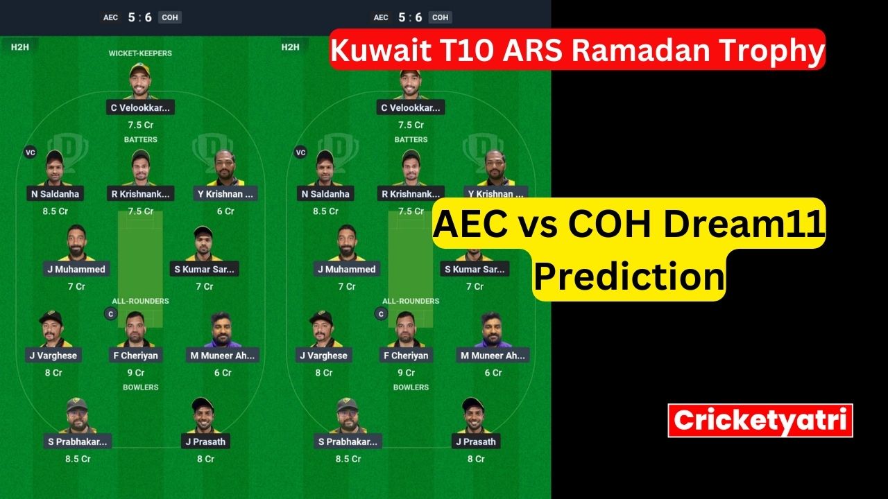 AEC vs COH Dream11
