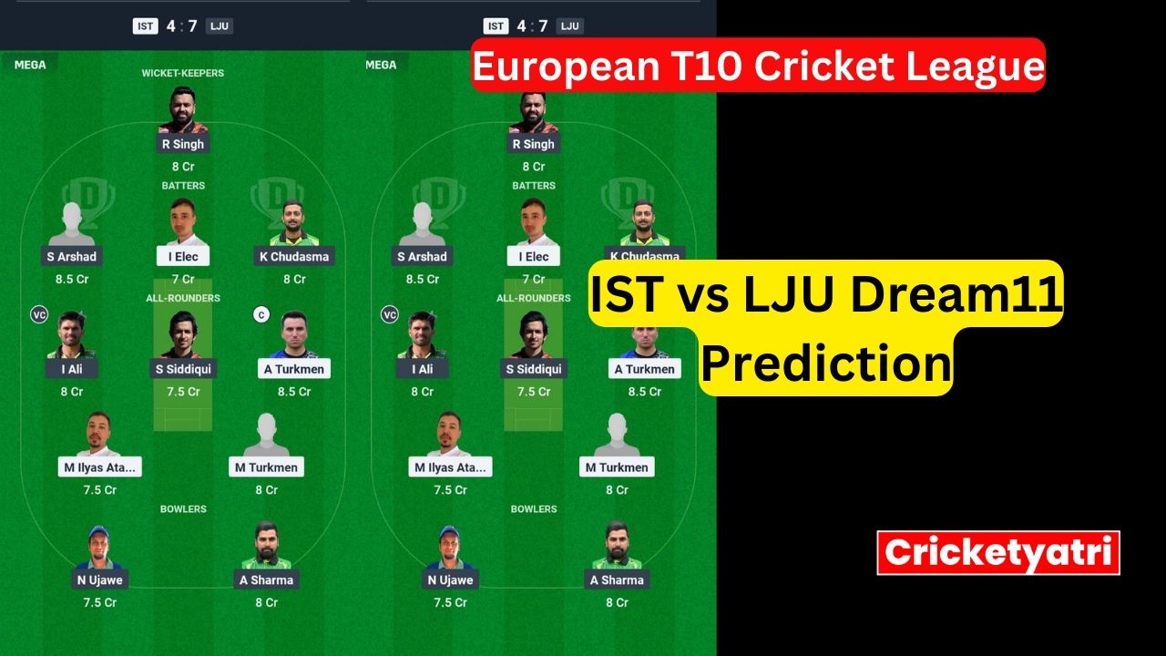 IST vs LJU Dream11