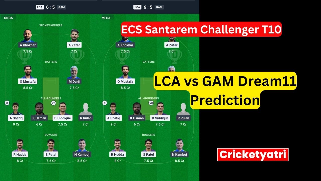 LCA vs GAM Dream11