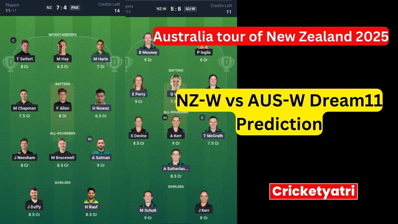 NZ-W vs AUS-W Dream11