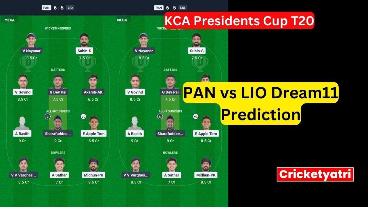 PAN vs LIO Dream11