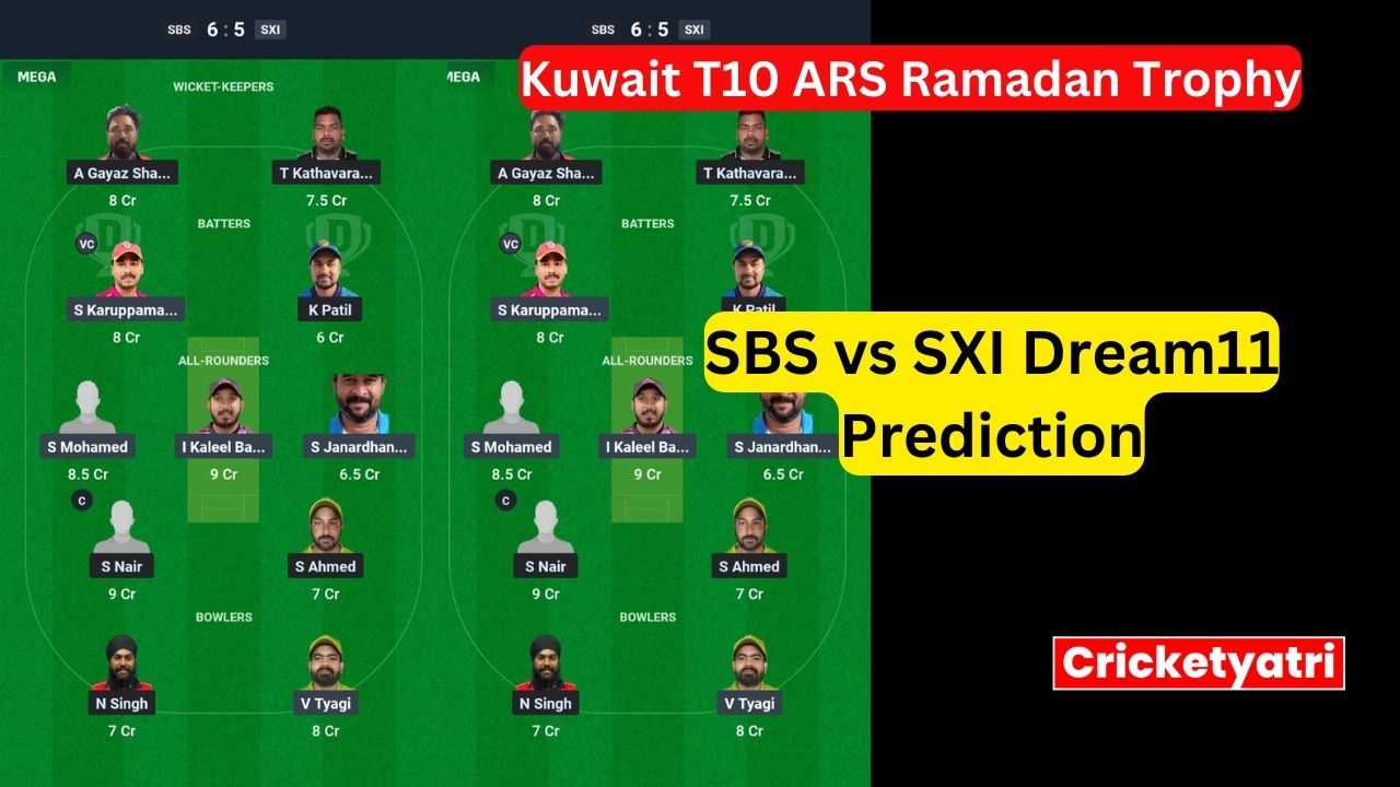 SBS vs SXI Dream11
