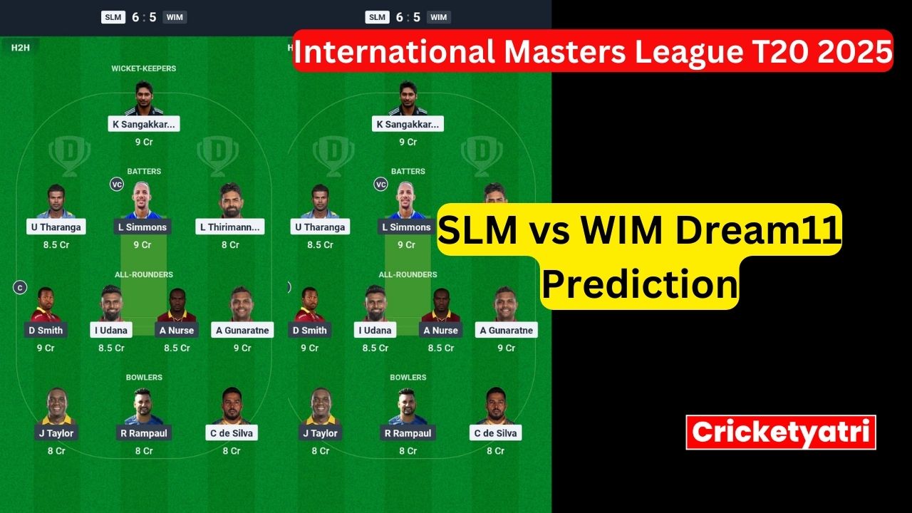 SLM vs WIM Dream11