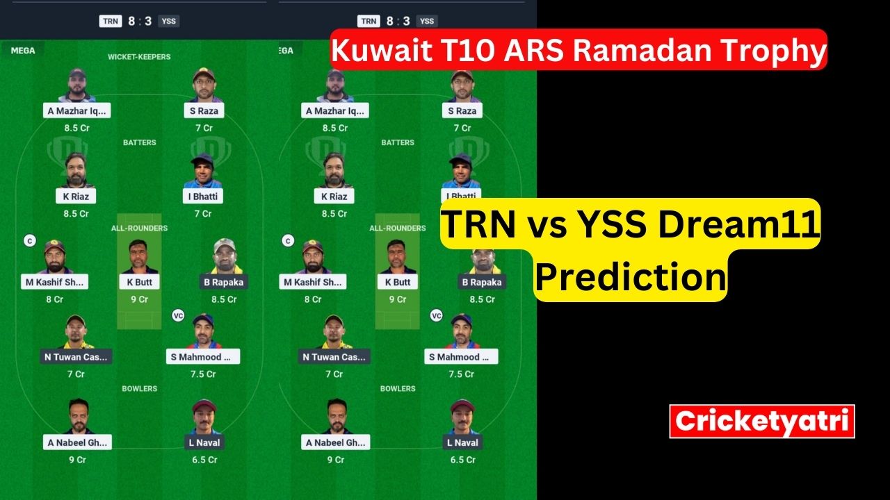 TRN vs YSS Dream11