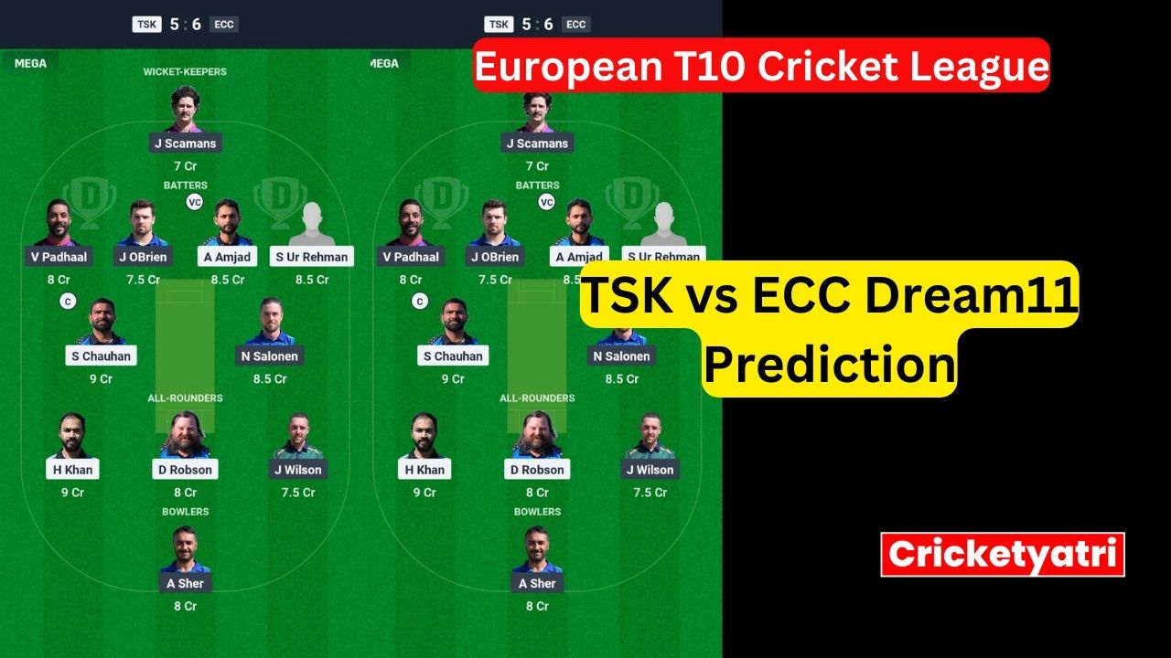 TSK vs ECC Dream11