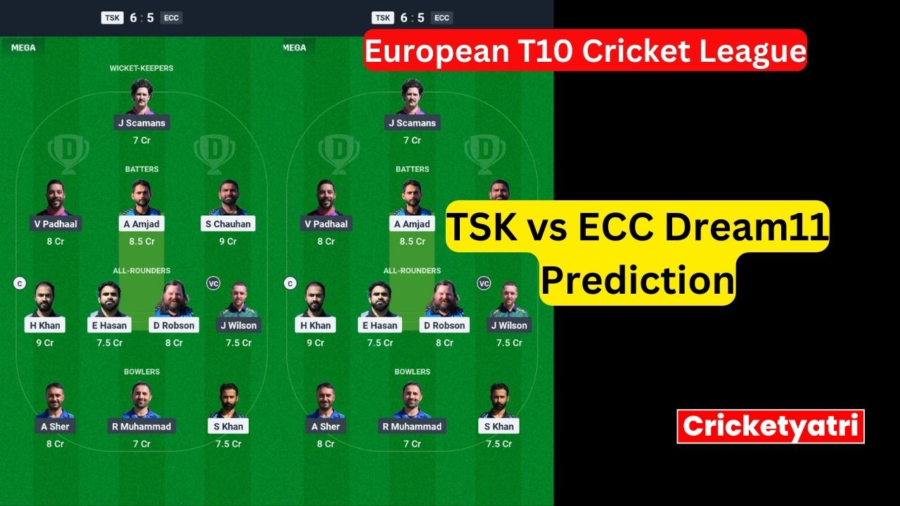 TSK vs ECC Dream11