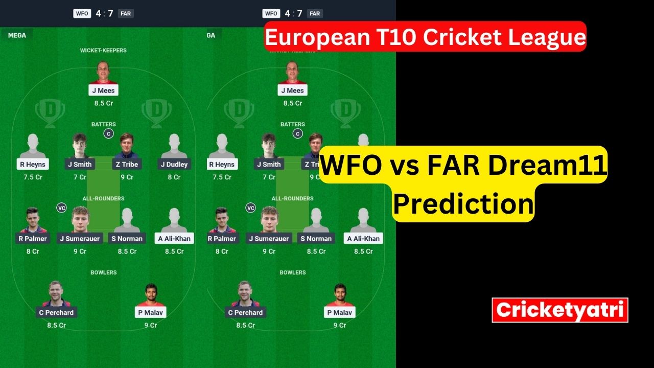 WFO vs FAR Dream11