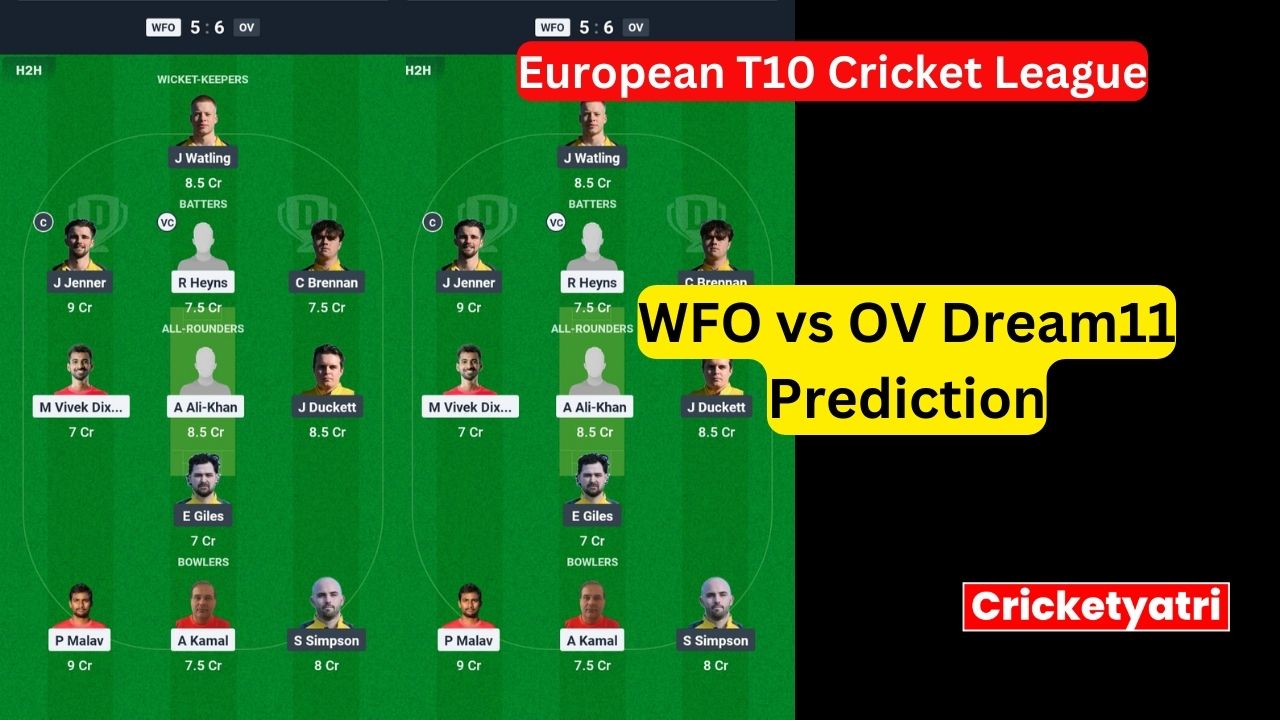 WFO vs OV Dream11