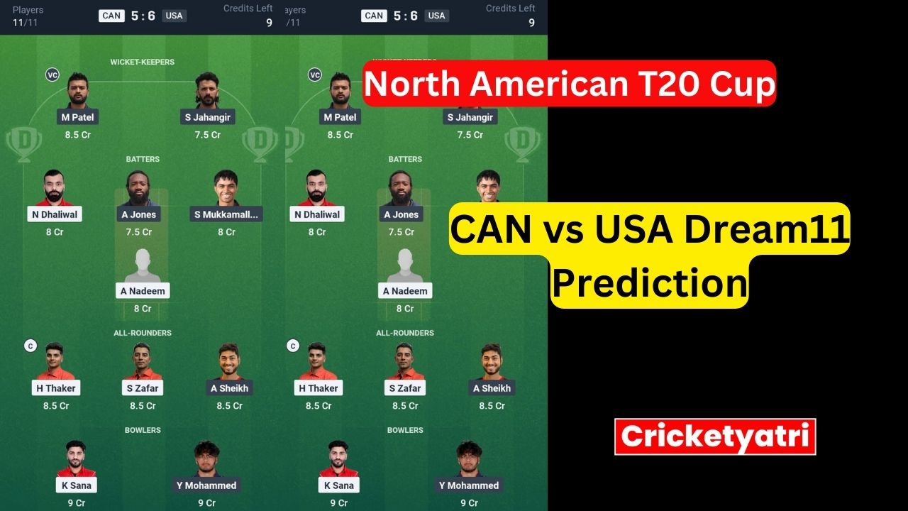 CAN vs USA Dream11