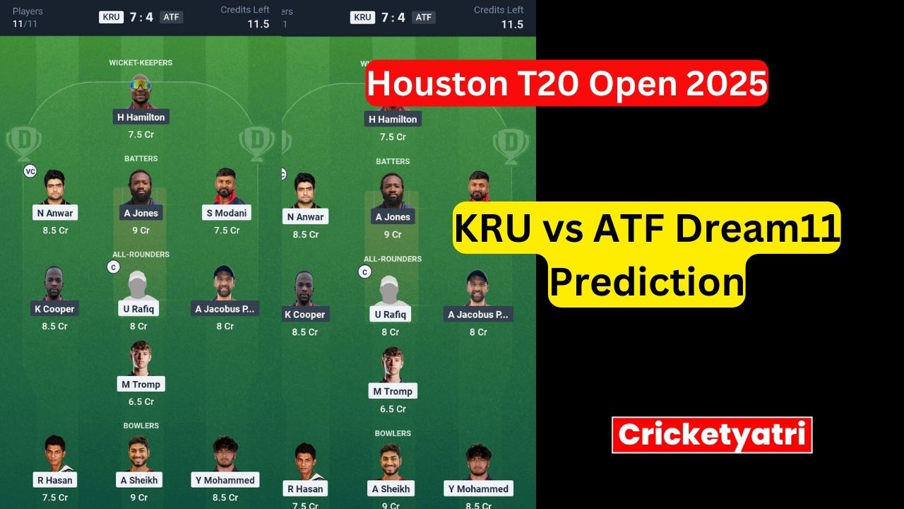KRU vs ATF Dream11