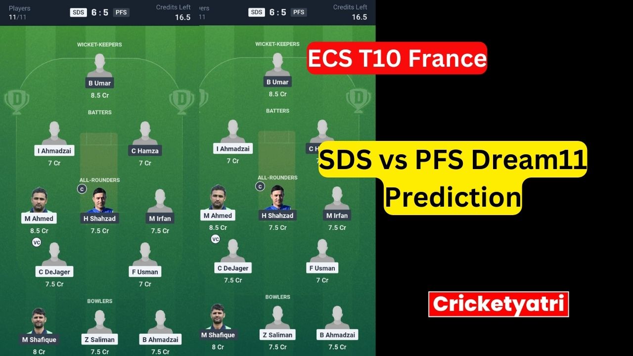 SDS vs PFS Dream11