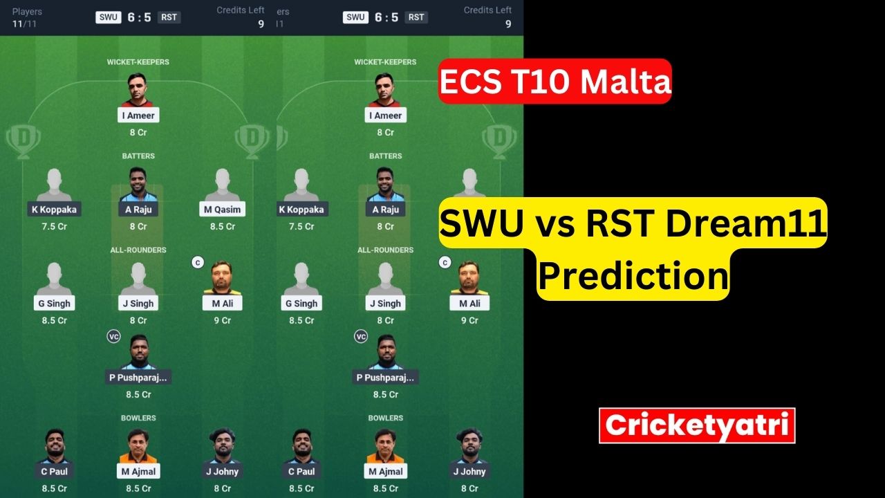 SWU vs RST Dream11