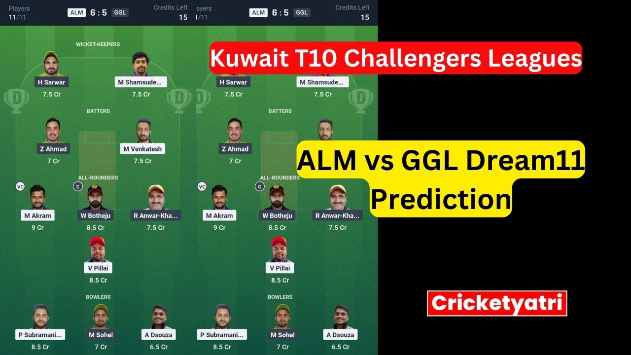 ALM vs GGL Dream11