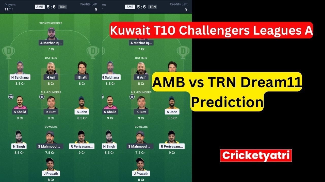 AMB vs TRN Dream11