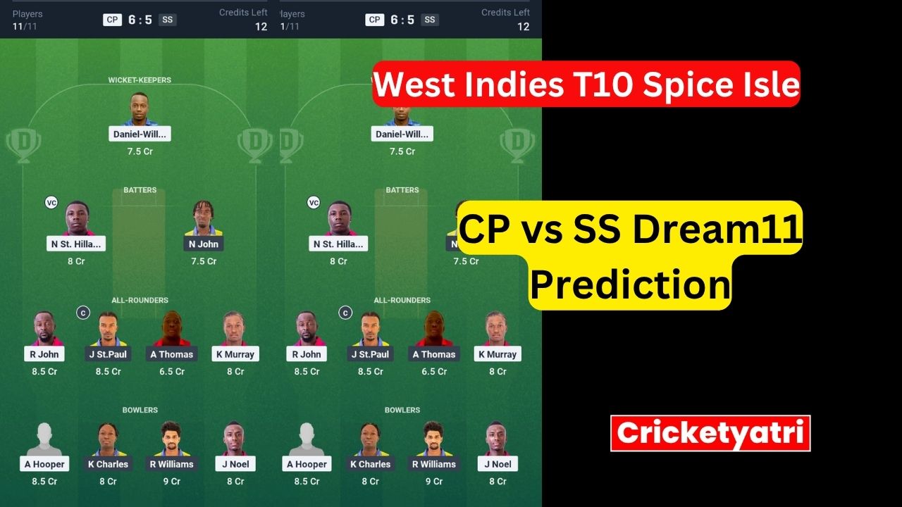 CP vs SS Dream11