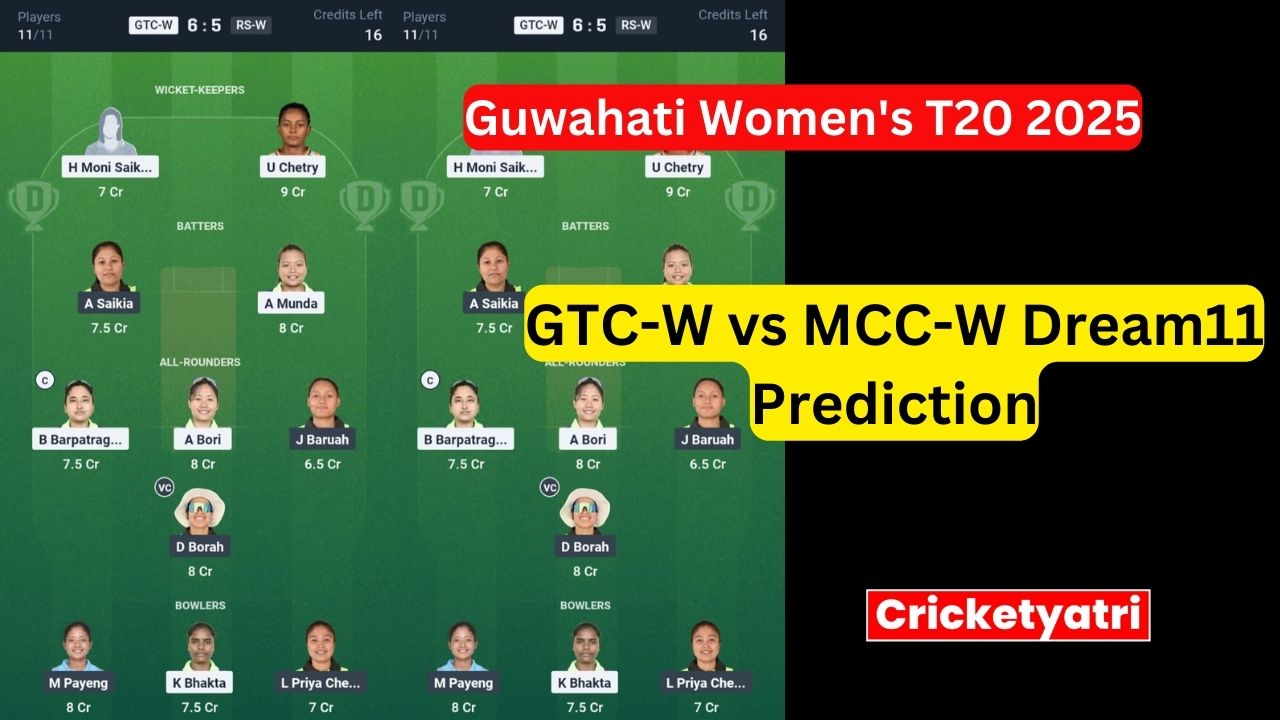 GTC-W vs MCC-W Dream11