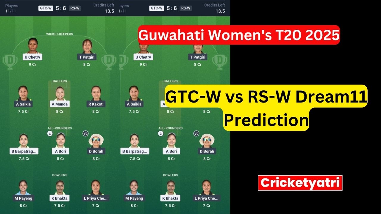 GTC-W vs RS-W Dream11
