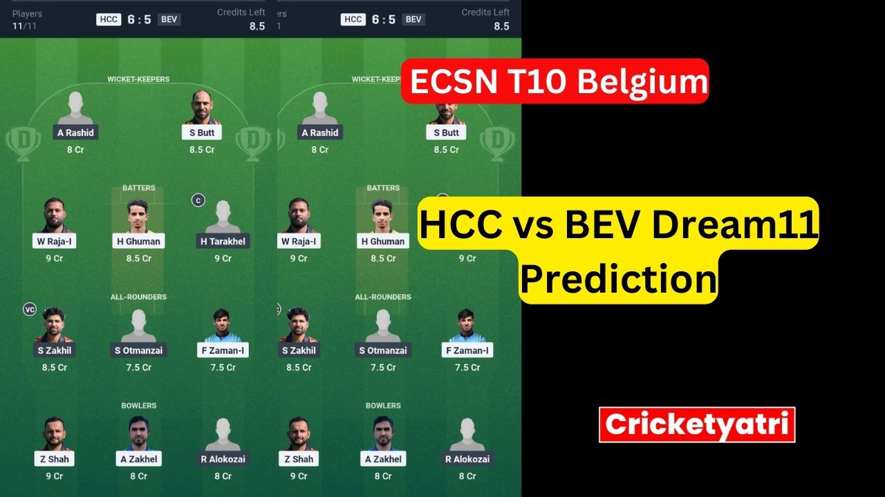HCC vs BEV Dream11