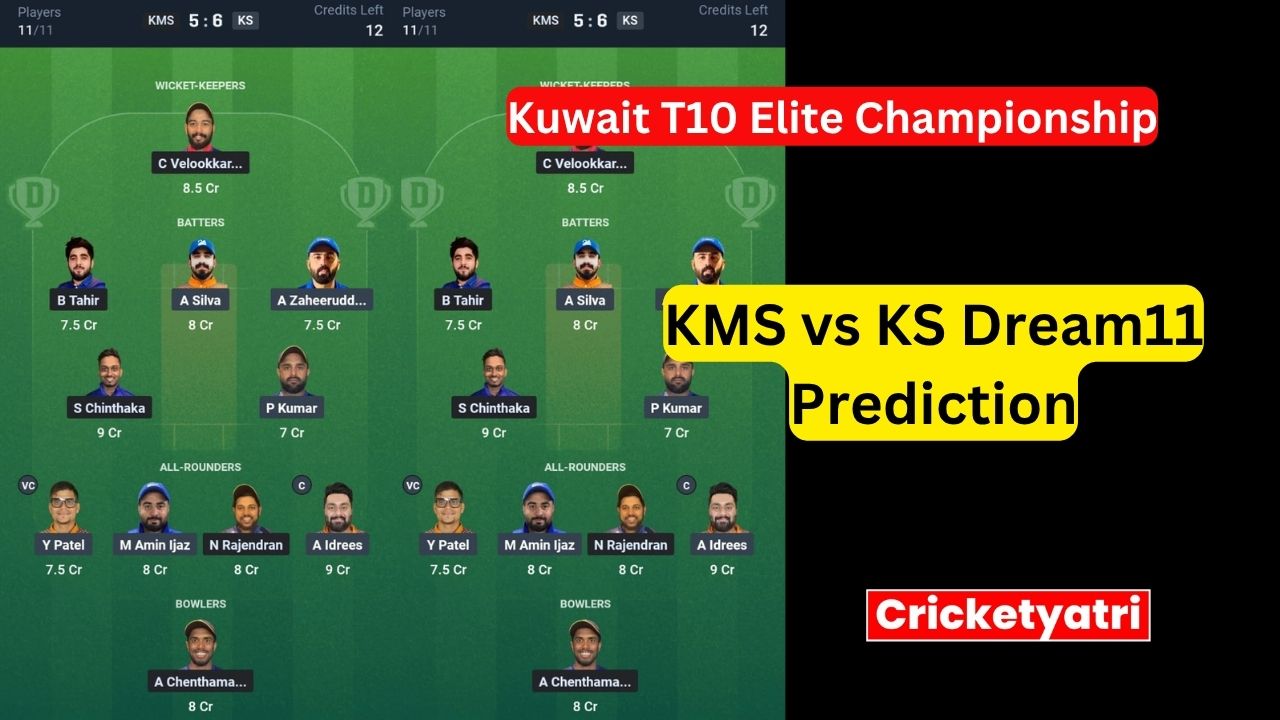 KMS vs KS Dream11