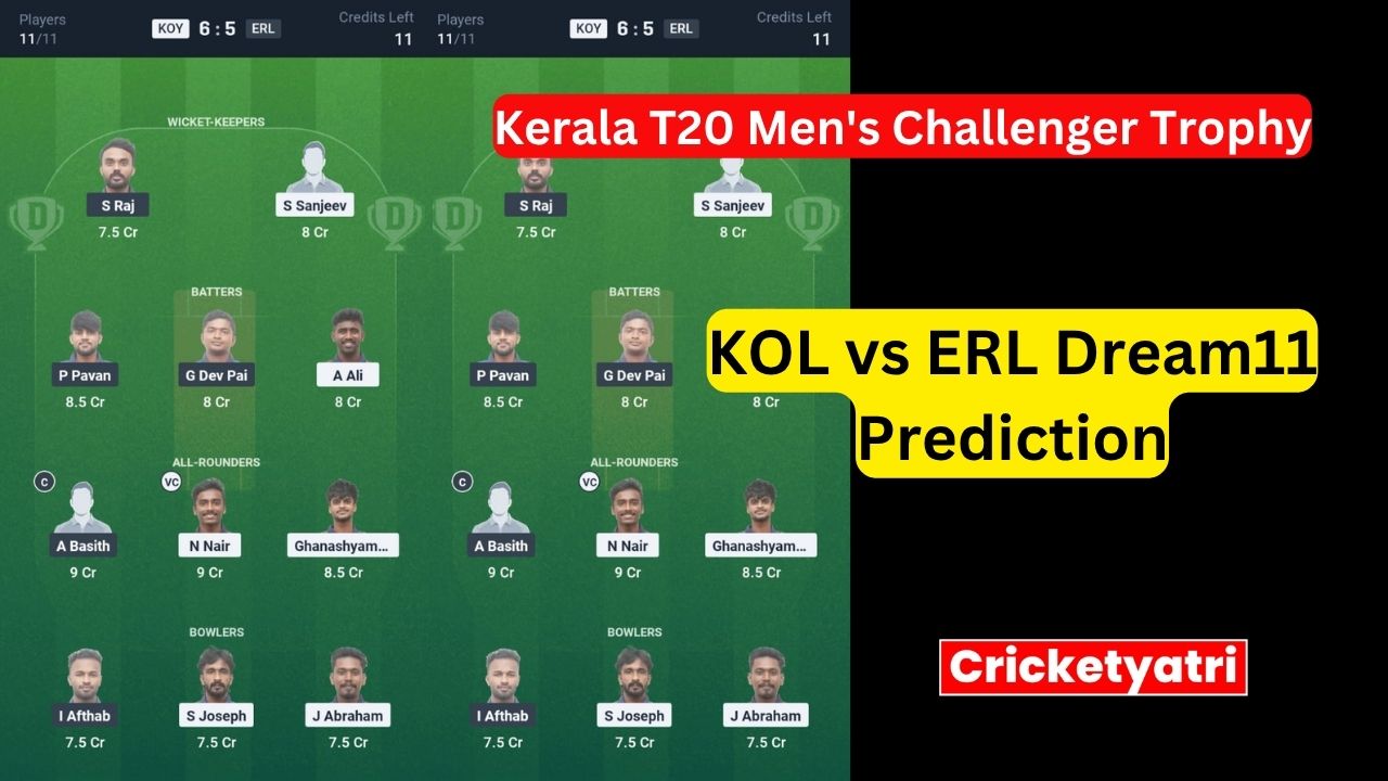 KOL vs ERL Dream11